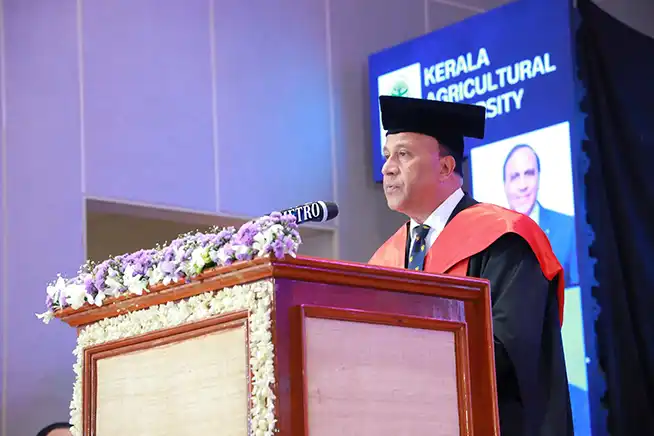 Kerala Agricultural University Awards Honorary Doctorate to Distinguished Alumnus