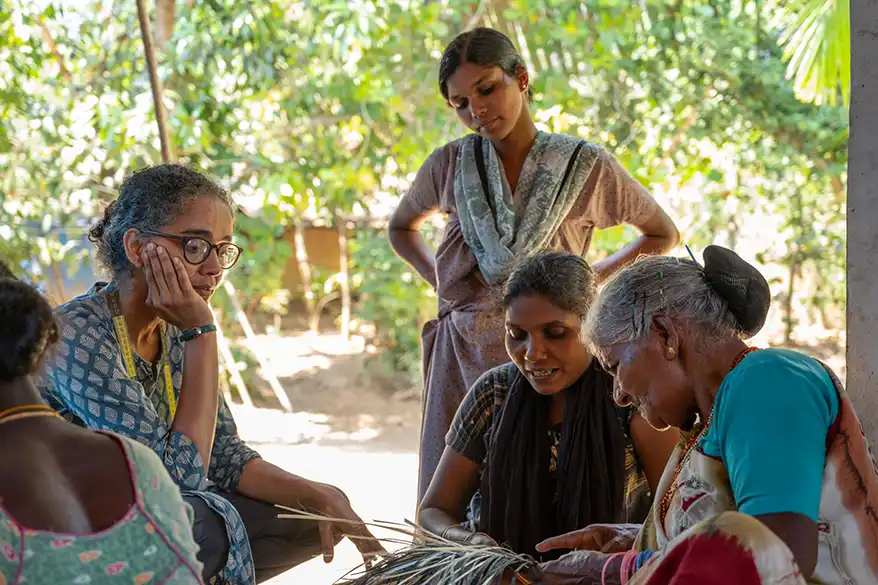 Today, Forest Post works with eight forest communities - including the Kadar, Muthuvar, Malayar, Hill Pulaya, Mannan, and Irula peoples. Their product range is as diverse as the forest itself: beeswax soaps made without palm oil (protecting orangutan habitats), natural skincare products, essential oils, and traditional crafts like the kannadi payas - hand-woven mats that shimmer like mirrors and have earned the GI tag. All these can be bought online at forestpost.in
