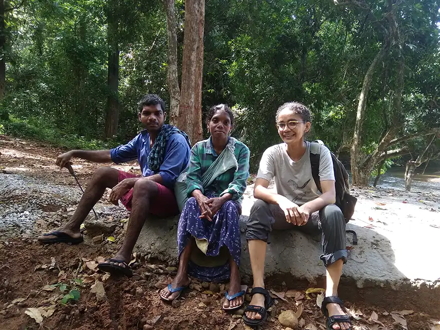 Dr Manju with the Anapantham couple
