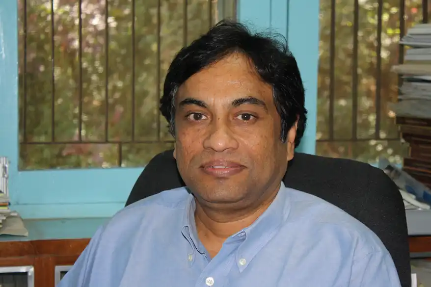 A portrait of Dr. C.P. Rajendran, distinguished geoscientist,