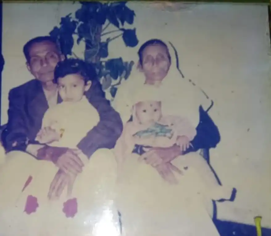 Star Rani Thin Sin's grandfather, the 3rd generation chinese Assamese, late Sirial Thin Sin from Pathalibam, Torajan with Grandma Roseline Pill