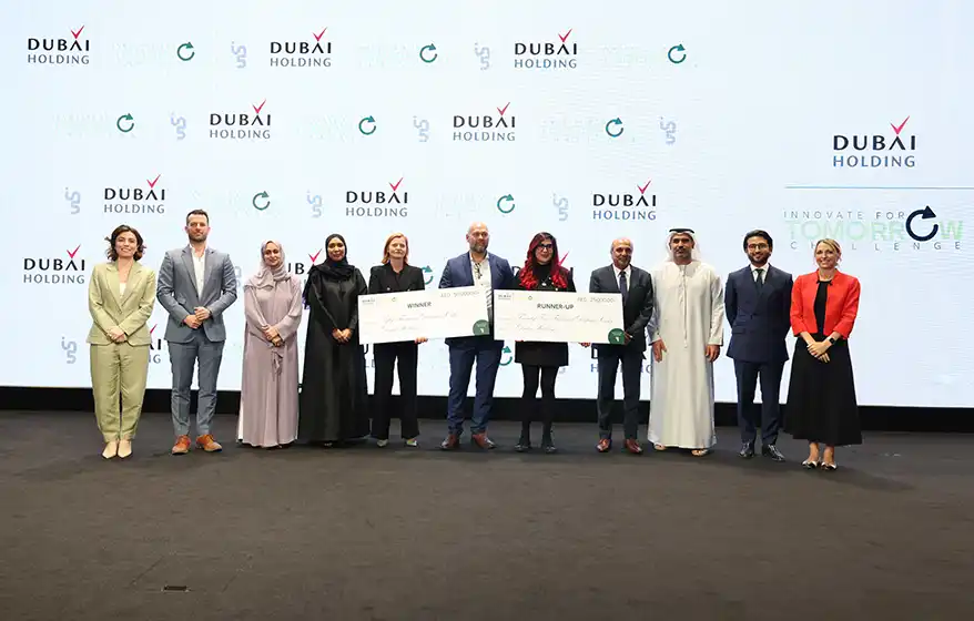 The first edition of the accelerator in 2024 attracted 150 submissions from 31 countries. Winners included Othalo (Norway), whose solution upcycles plastic waste into housing; The Surpluss (UAE), which redistributes excess materials across industries; and Midori Network (UAE), which converts plastic waste into construction materials. All three have since forged active partnerships with Dubai Holding, demonstrating the accelerator’s ability to catalyse scalable, real-world impact.