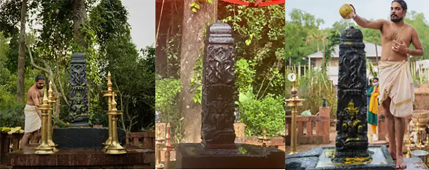The kaavu at Kattayilkonam, Edackode, near Thiruvananthapuram