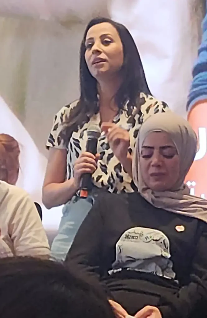Emotionally charged moments as staff of Palestine Red Crescent Society relive the moment