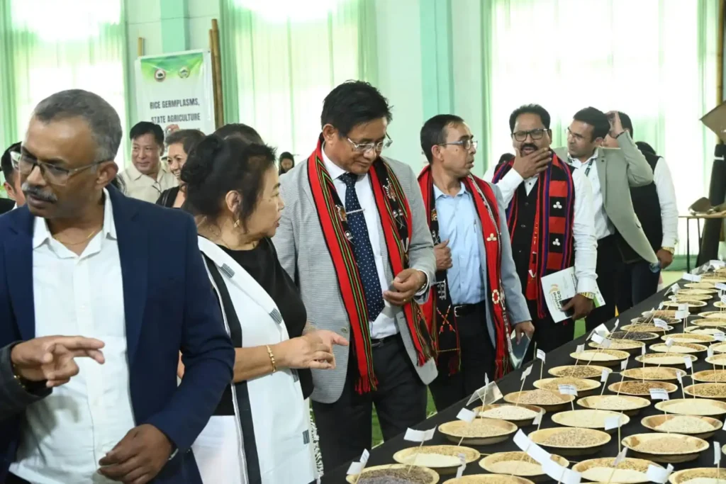 Mhathung Yanthan, MLA & Advisor( Agriculture) , Govt Of Nagaland. at the inauguration 