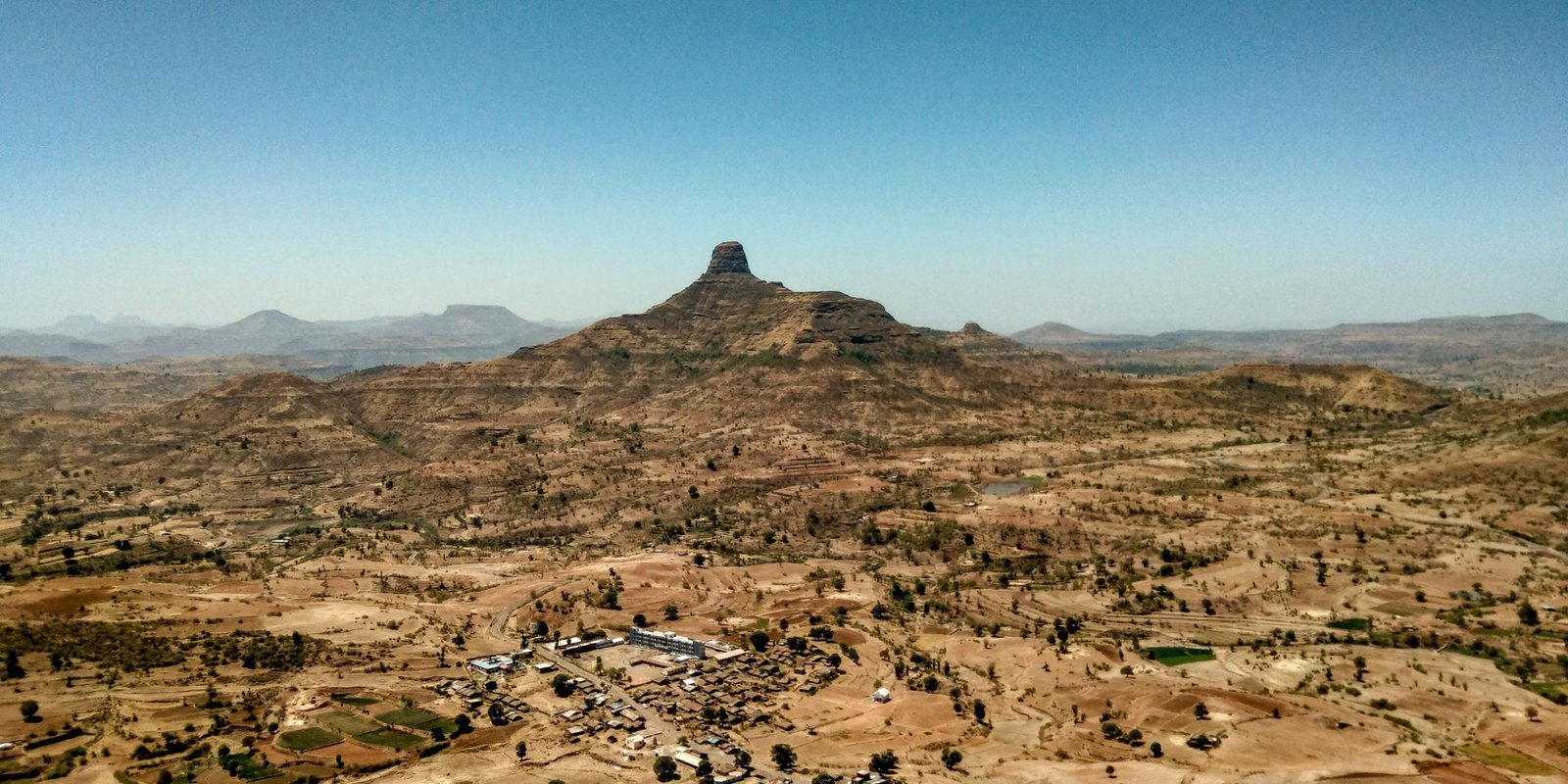 aerial footage of a desert