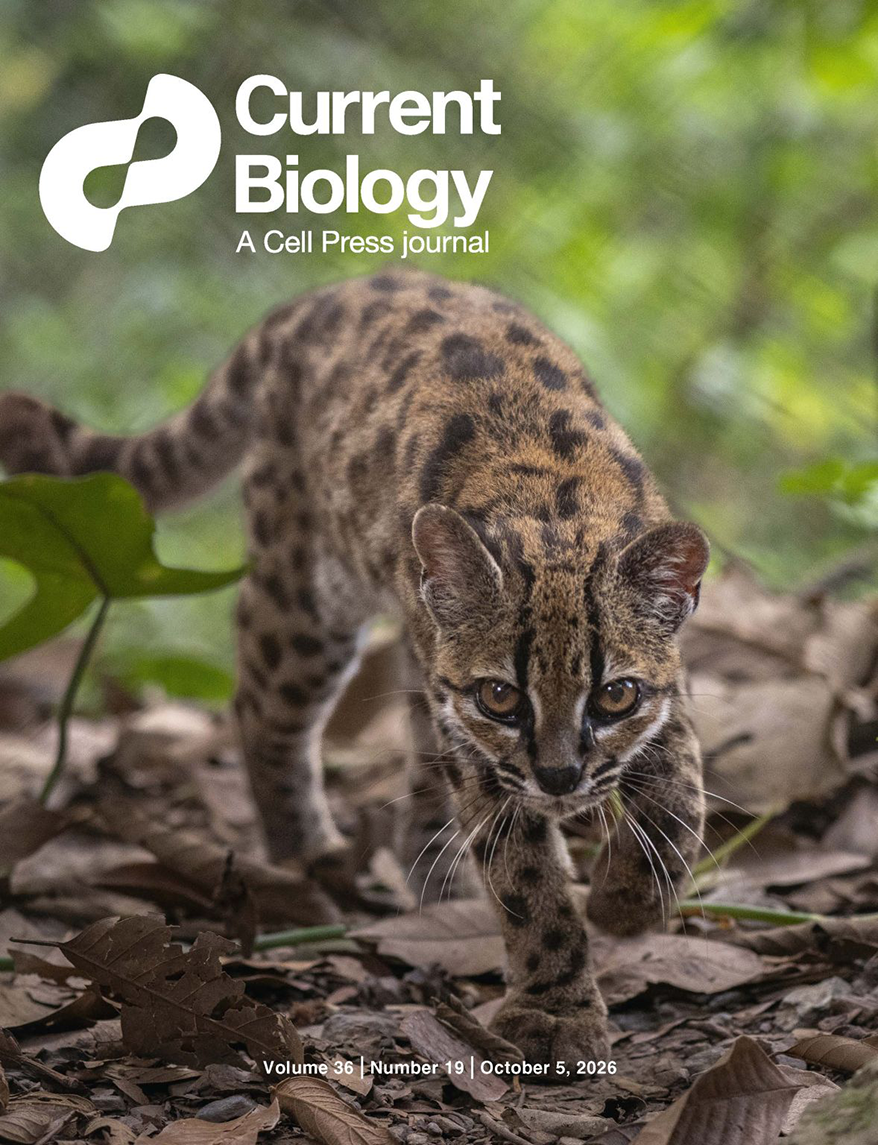 The cover of Current Biology