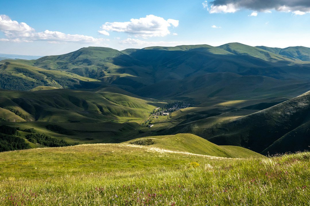 Mountain valley landscape in Armenia, site of COP17